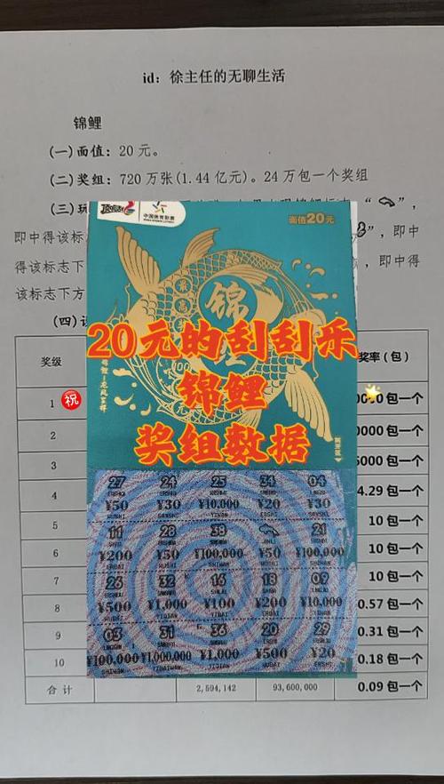 20元锦鲤中奖对照表图标