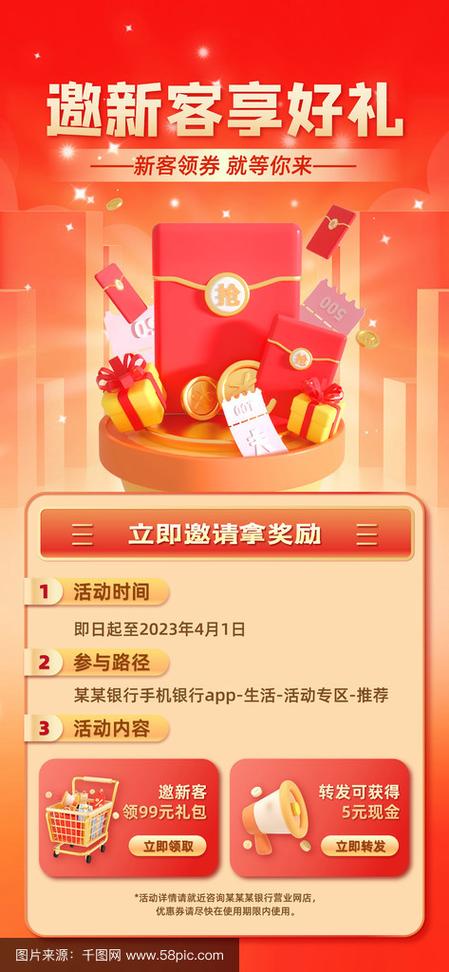 支付宝老用户邀请新用户的奖励