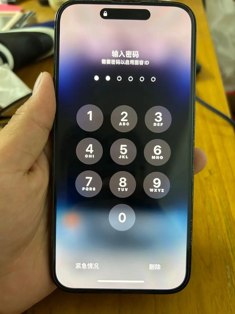 锁屏密码忘记了只有面容怎么办