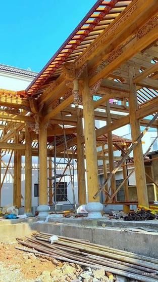如何用王朝木建筑建造