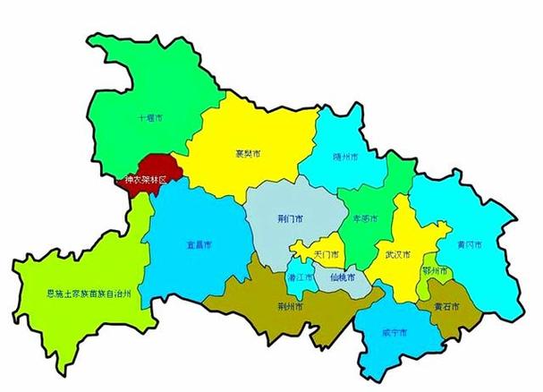 荆门地图
