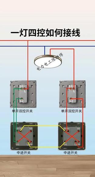 四控开关怎么接线