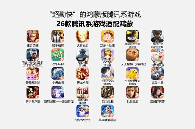 鸿蒙游戏十大排行榜