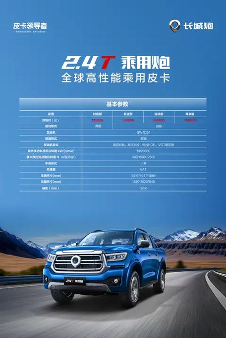 长城炮乘用版和越野版区别