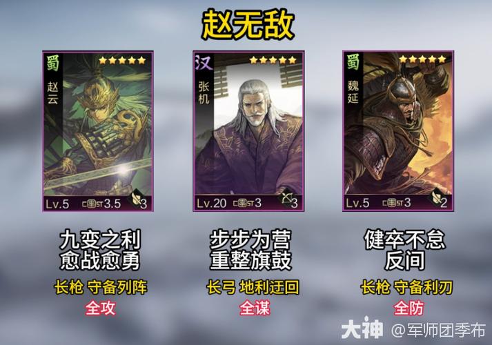 率土之滨征服赛季主城五队