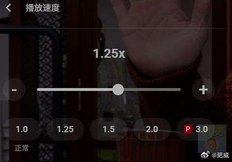 手机网页视频倍速播放