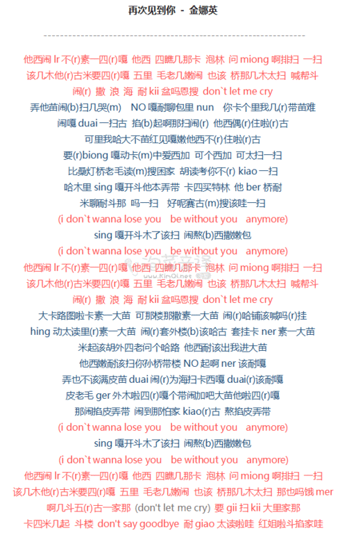 泡菜音译