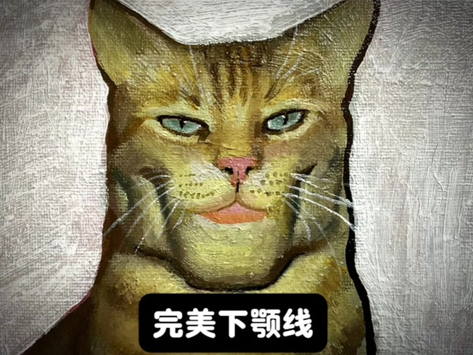 一键生成下颚线特效
