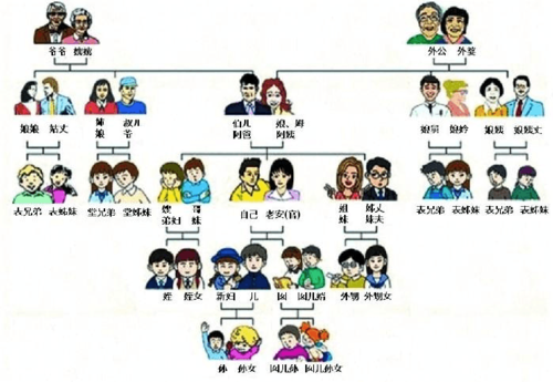 亲戚关系计算机