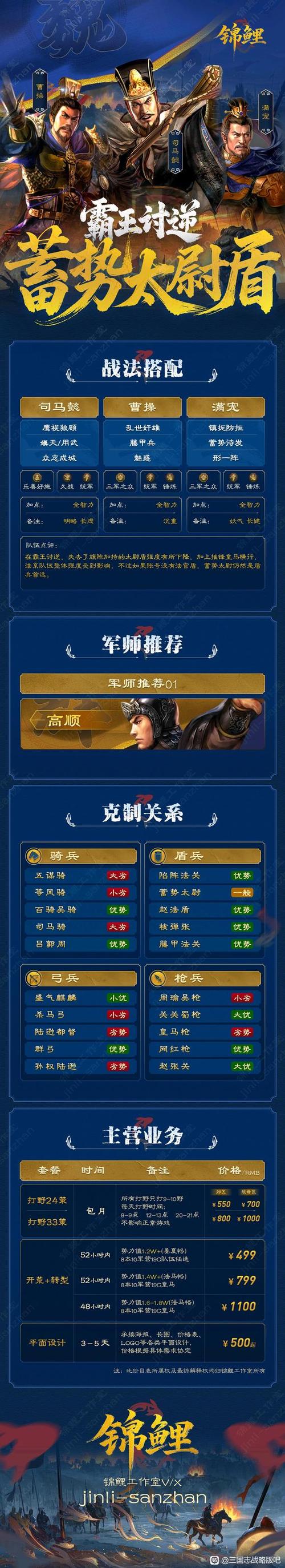 太尉盾的形态的战法选择
