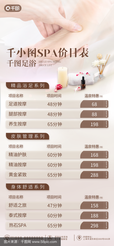 足浴店的spa是什么项目