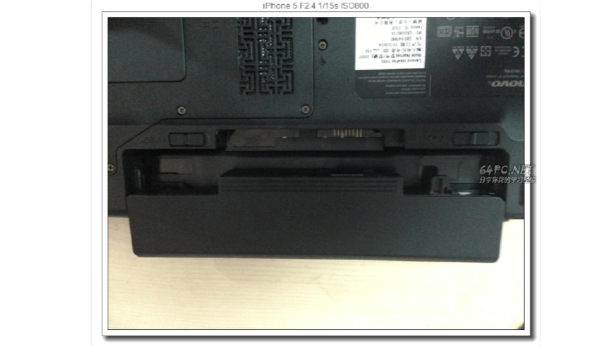 联想y460机械硬盘换固态硬盘缩略图