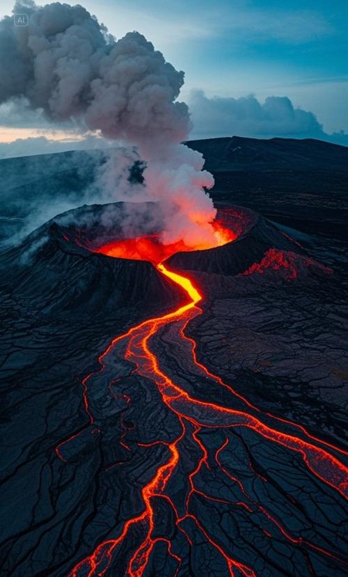 火山背景图片怎么换图标