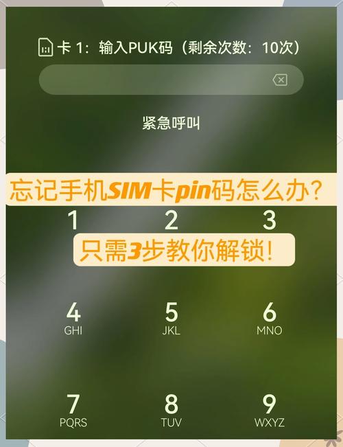 sim卡pin密码忘了怎么办图标