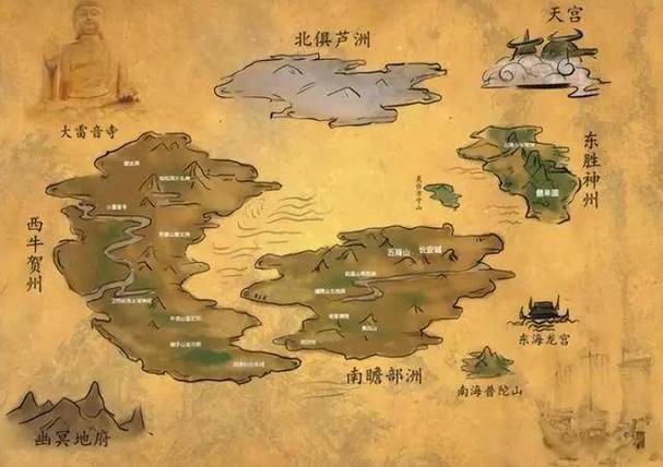 西游记六大禁地