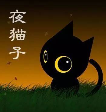 夜猫子唯美叫法
