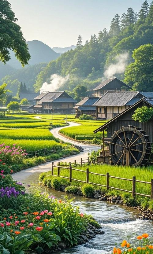 田园风光图片