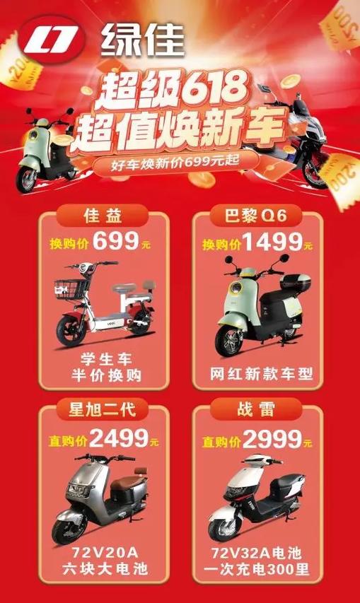 绿佳电动车各种型号价格表大全