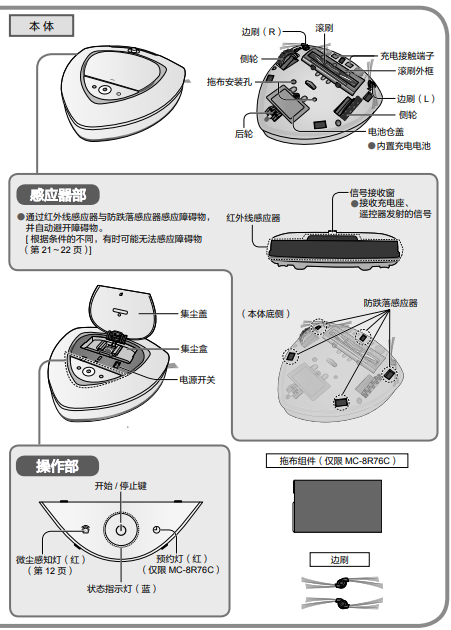 地宝扫地机器人说明书