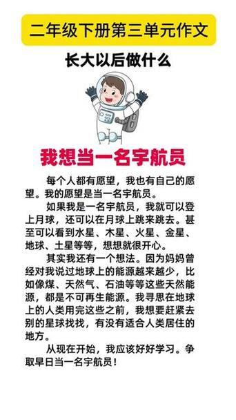 当宇航员从小该做什么