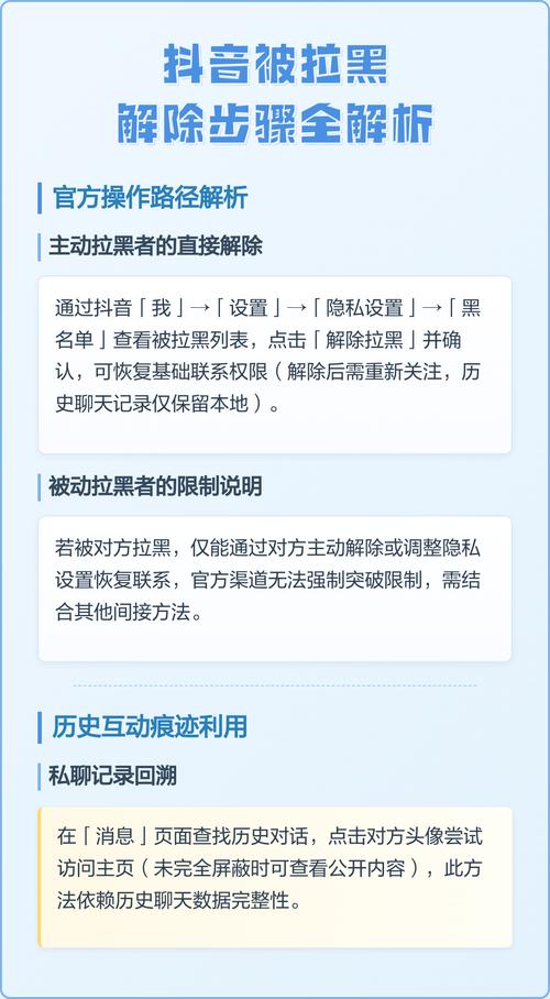 抖音被对方拉黑了怎么办