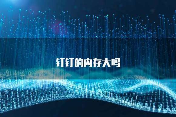 钉钉占内存大吗图标