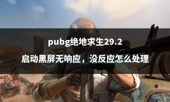pubg启动黑屏无响应