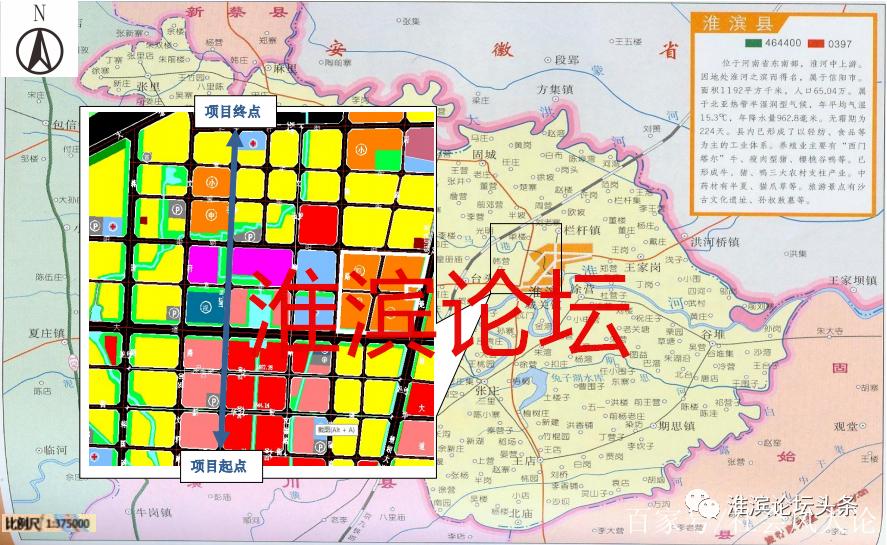 淮滨县新建道路规划