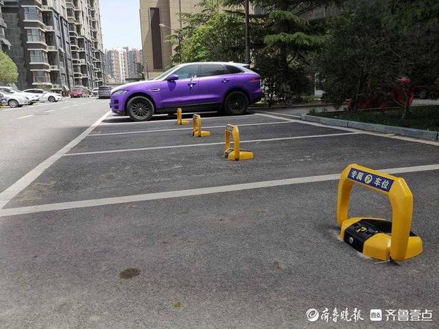 小区公共位置安装停车锁