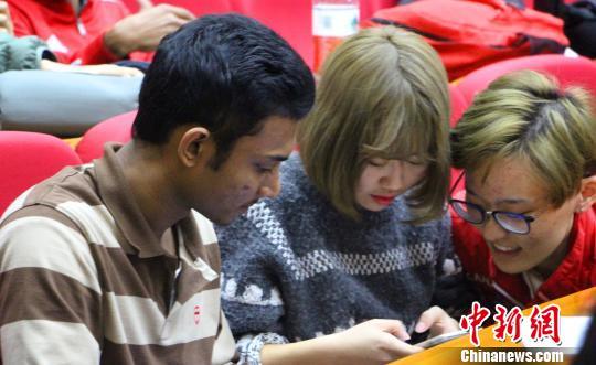 山东大学留学生学伴项目截图