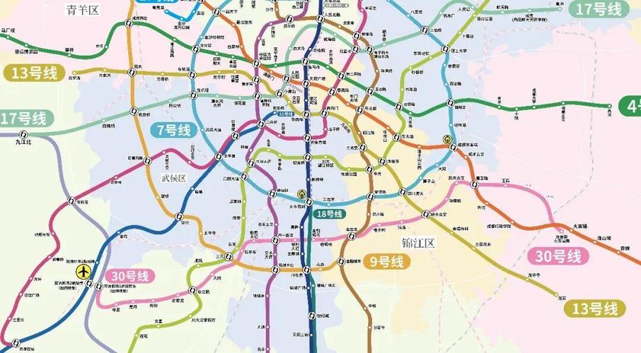 2025成都地铁最新全图缩略图
