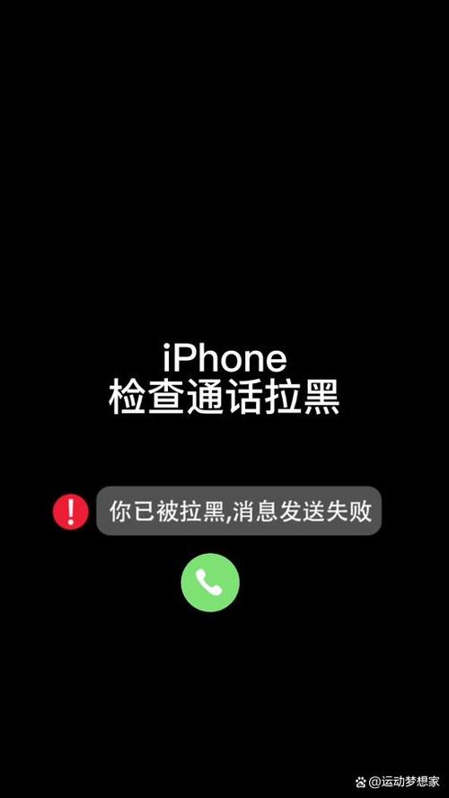 苹果手机拉黑对方提示什么