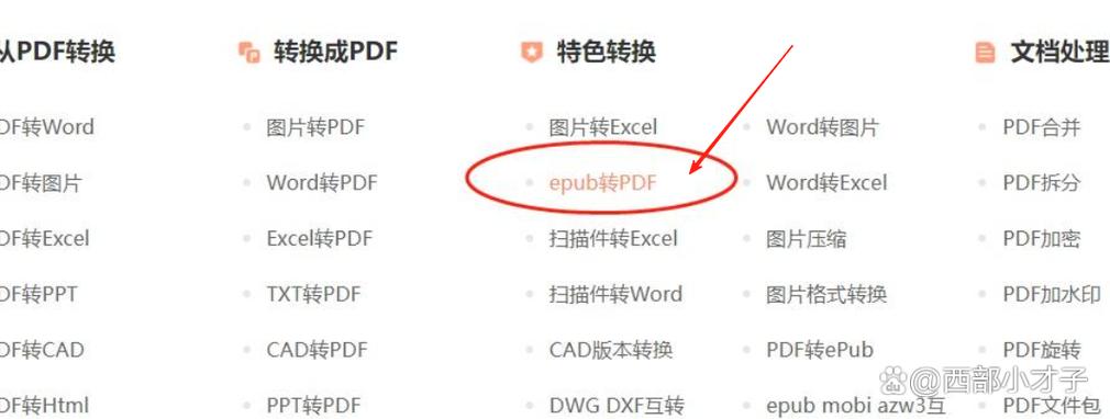 怎么把epub改成pdf截图
