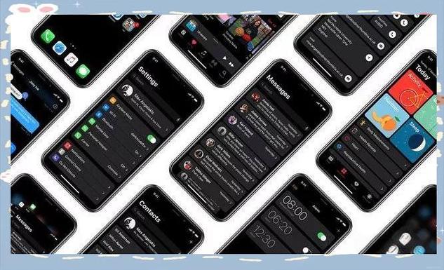 ios 13的深色模式