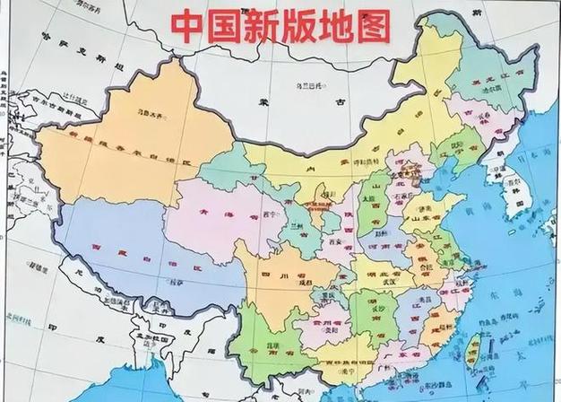 中国地图高清图标