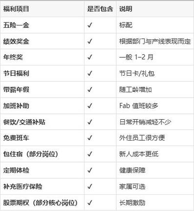 深圳中芯国际工资待遇怎么样