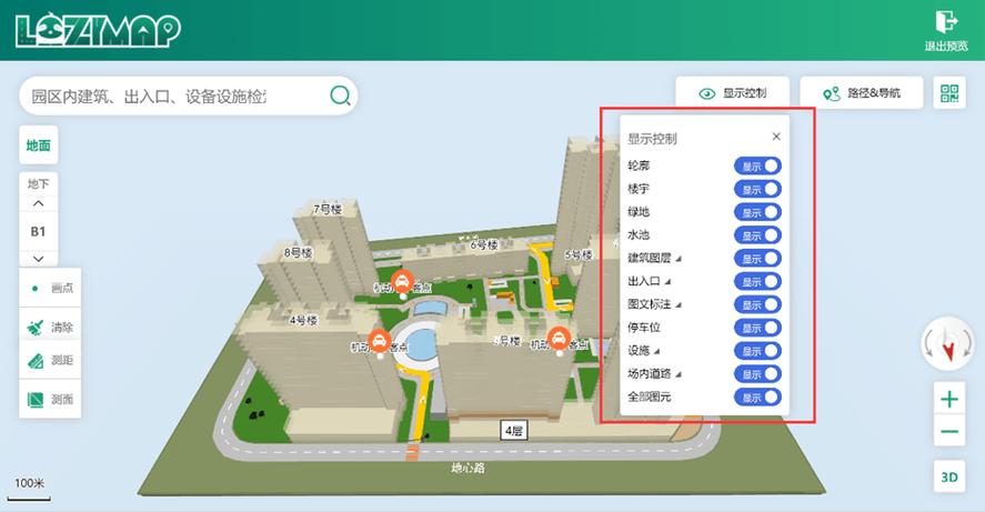 什么导航精确到小区几号楼