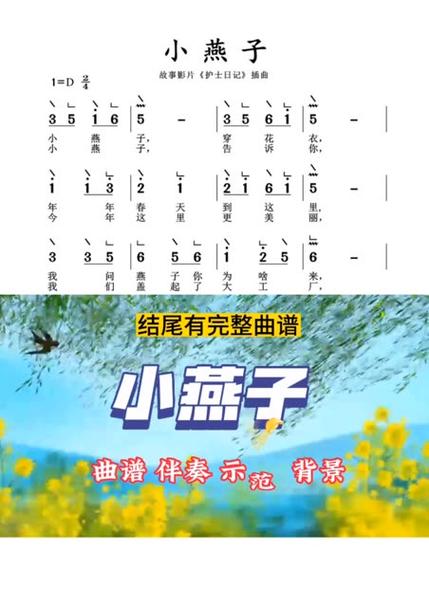 小燕子歌曲儿童版截图