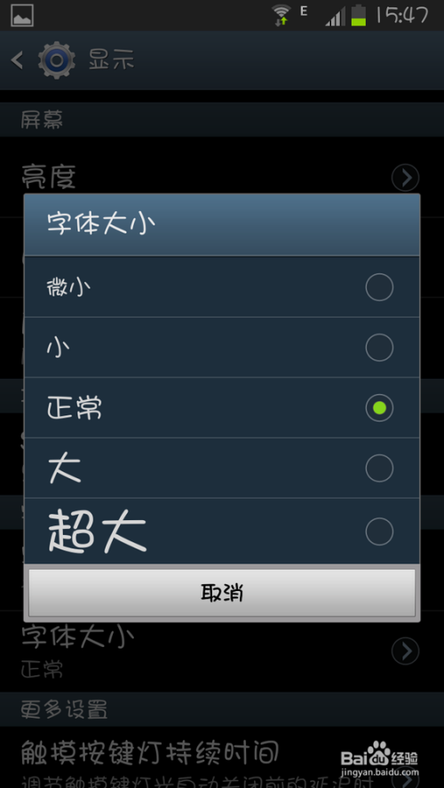 短信打开后字体变大图标