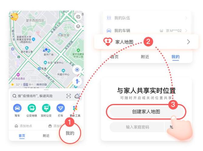 家人地图类似的软件
