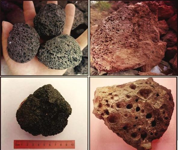 火山岩浆喷出地表形成的岩石缩略图