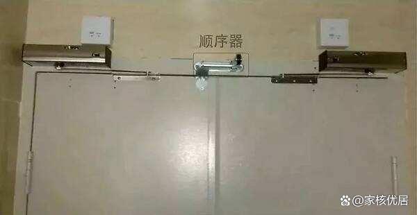 防火门顺位器怎么安装