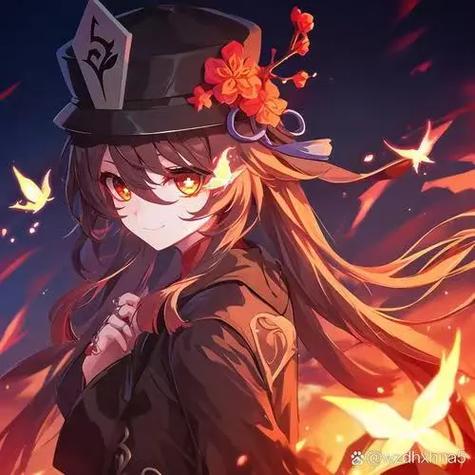 胡桃头像高清原神