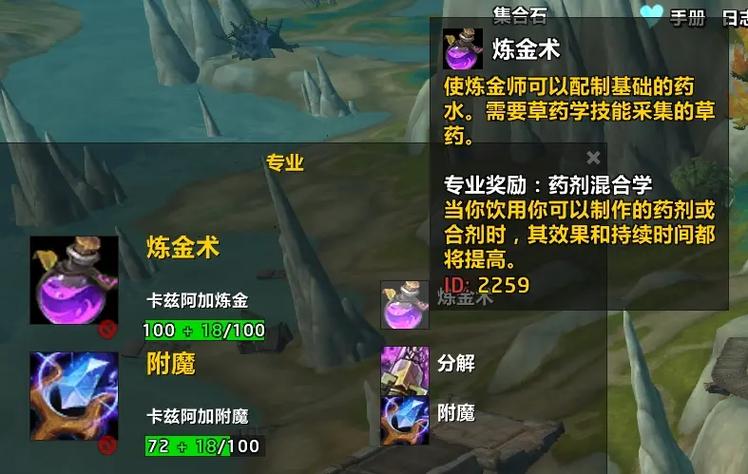 附魔炼金这两个专业比较值钱的配方