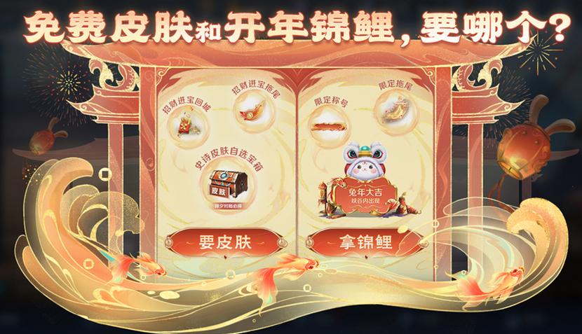 王者荣耀锦鲤活动获得全英雄皮肤是