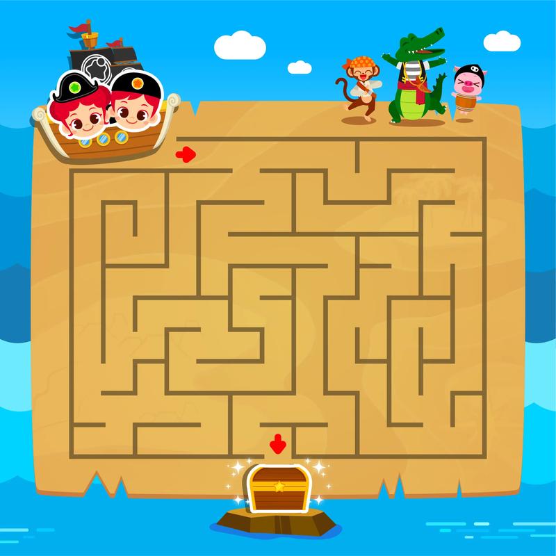 逃学大乱斗迷宫路线图