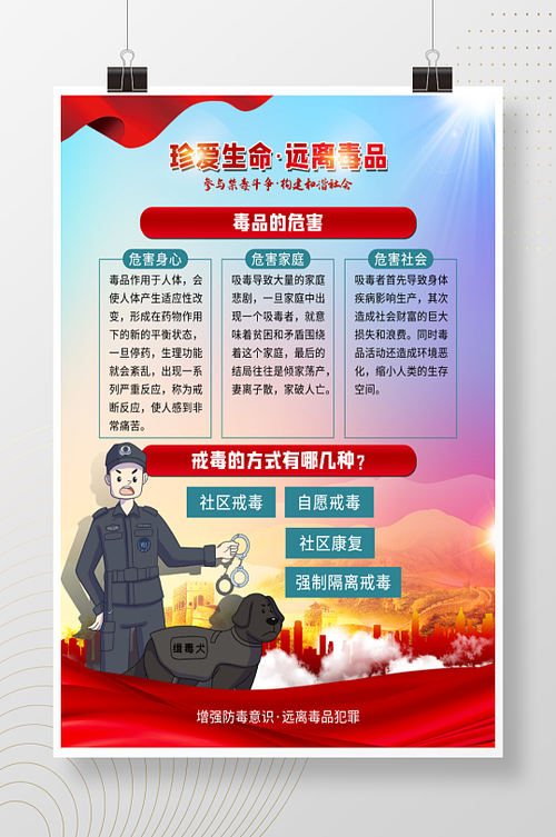 禁毒宣传知识内容