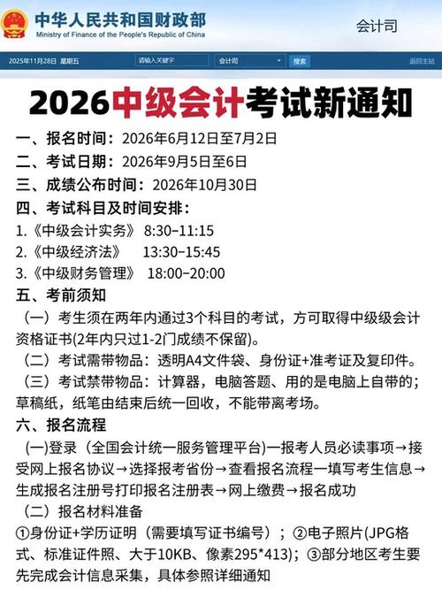 中级会计师需要考几科图标