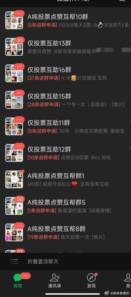 天天投票的群有意思吗