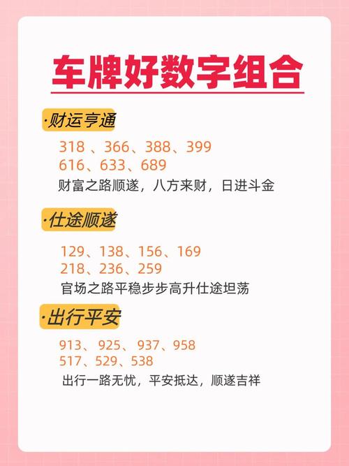 85属牛的车牌吉利数字截图